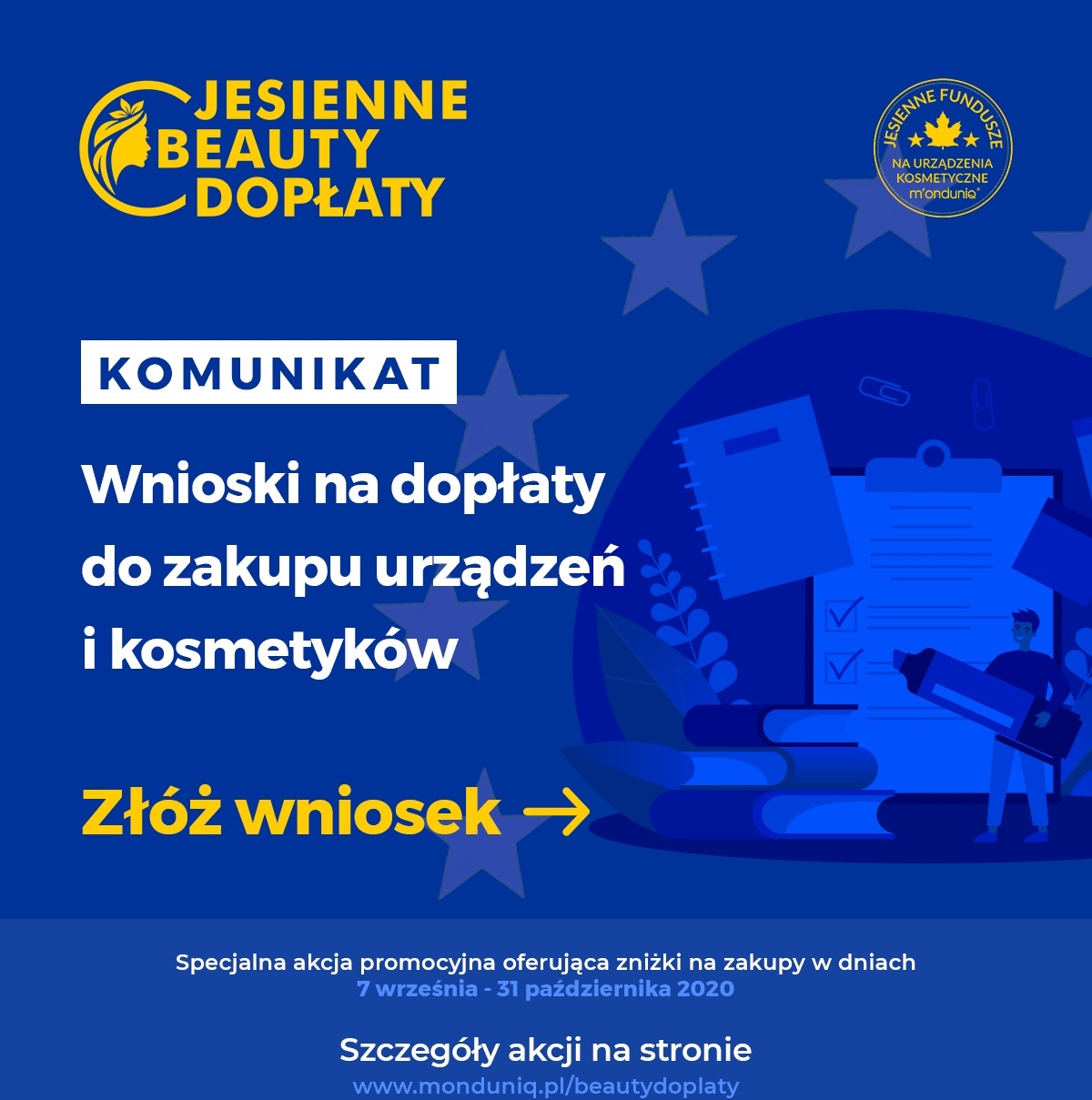 Jesienne Beauty Dopłaty M'onduniq